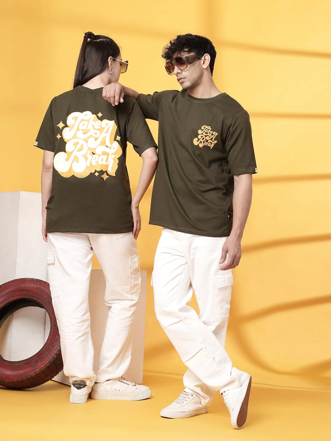 Back Puff Print T-Shirt