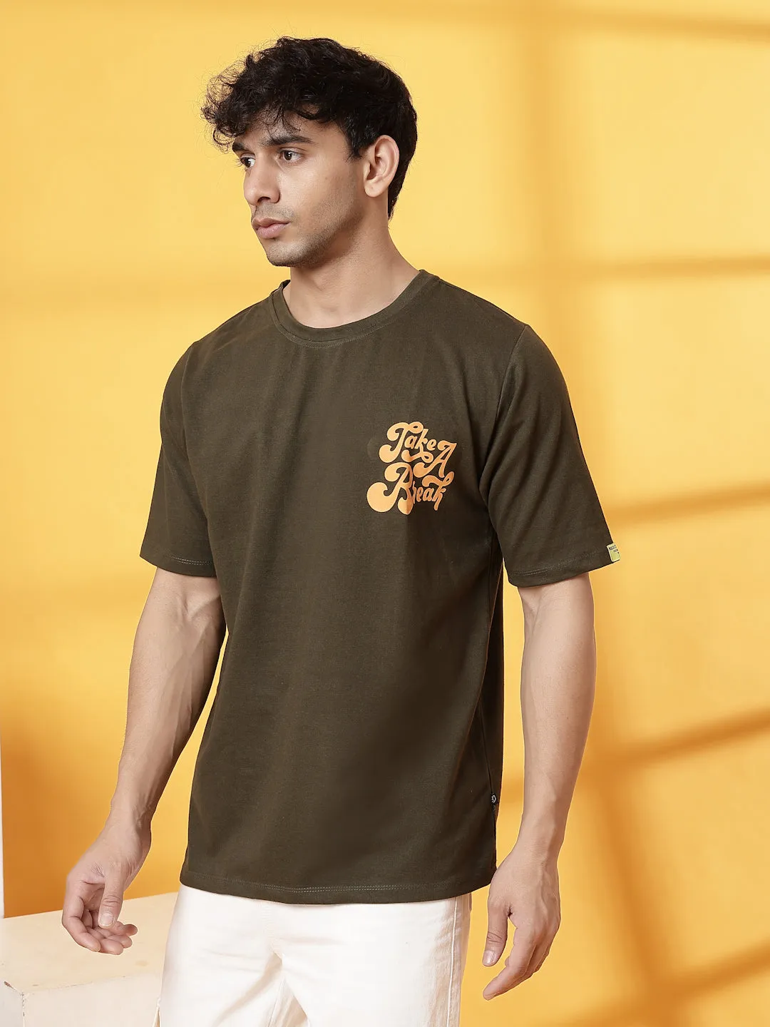 Back Puff Print T-Shirt