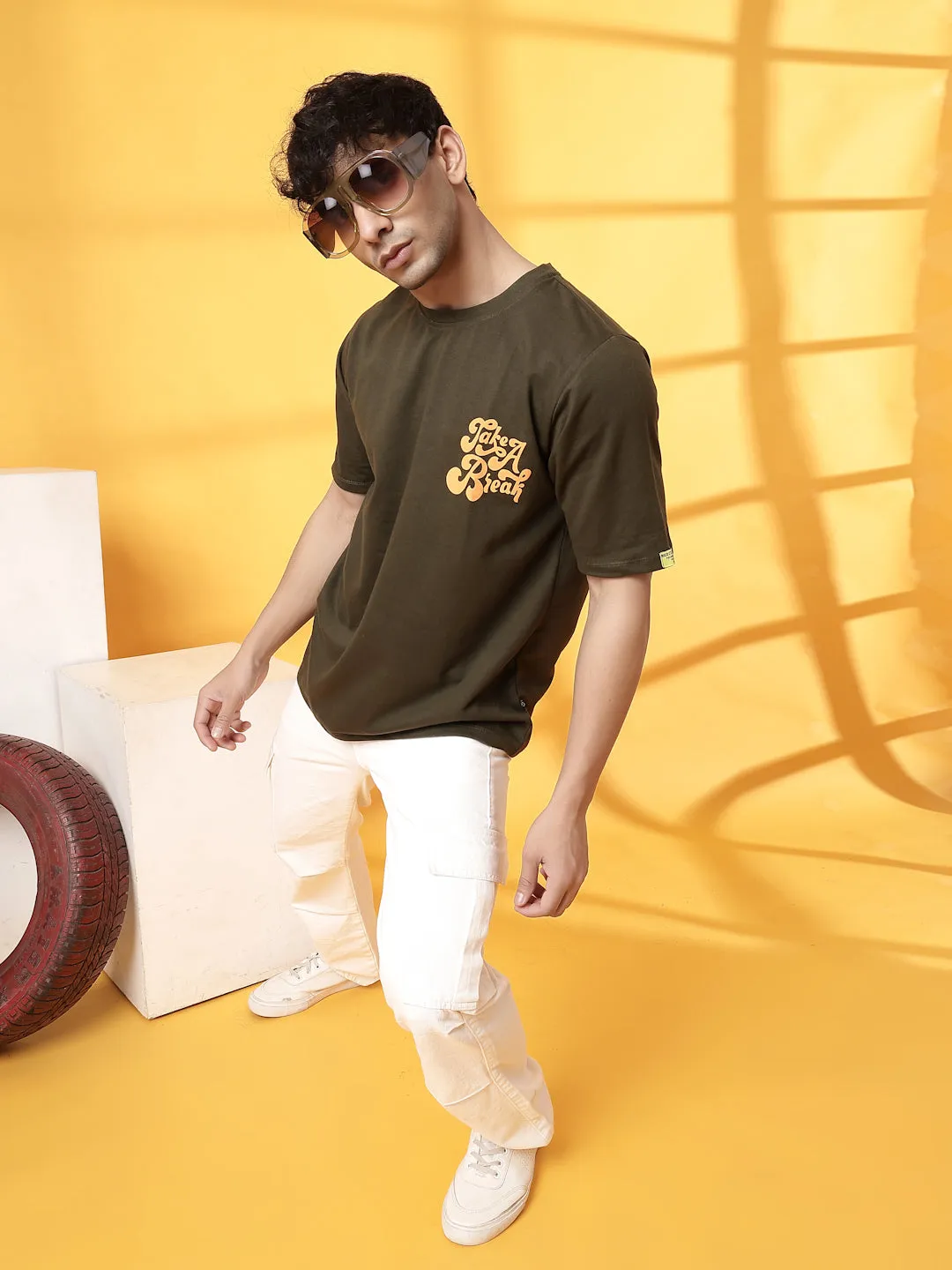 Back Puff Print T-Shirt