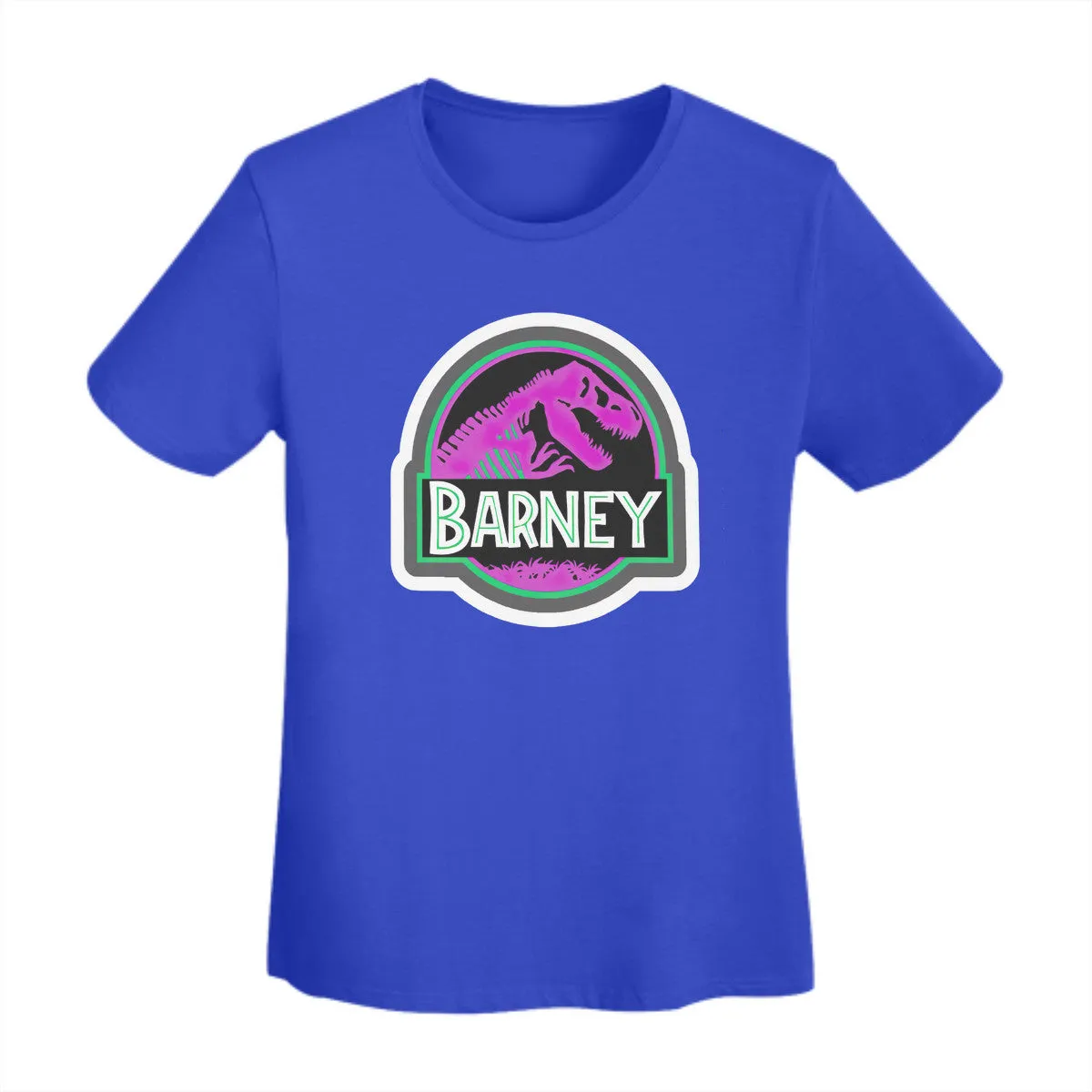 Barney Jurassic Park Logo Women's T-Shirt