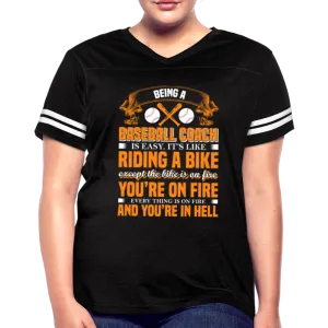 BASEBALL COACH Women’s Vintage Sport T-Shirt