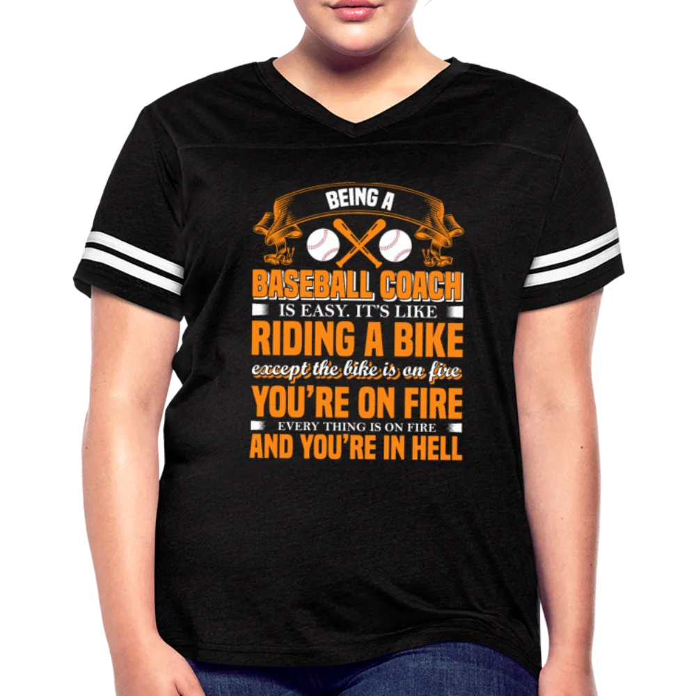 BASEBALL COACH Women’s Vintage Sport T-Shirt