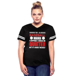 BASEBALL MAMA Women’s Vintage Sport T-Shirt