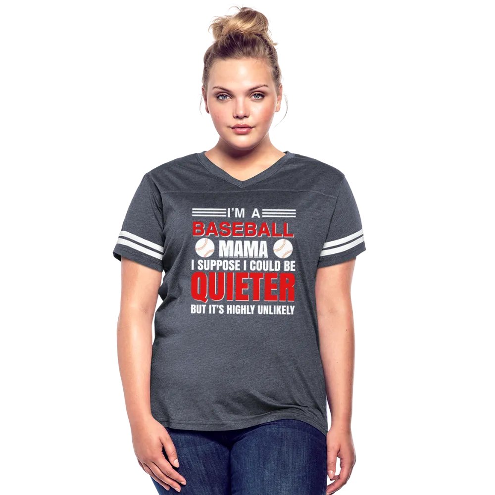 BASEBALL MAMA Women’s Vintage Sport T-Shirt