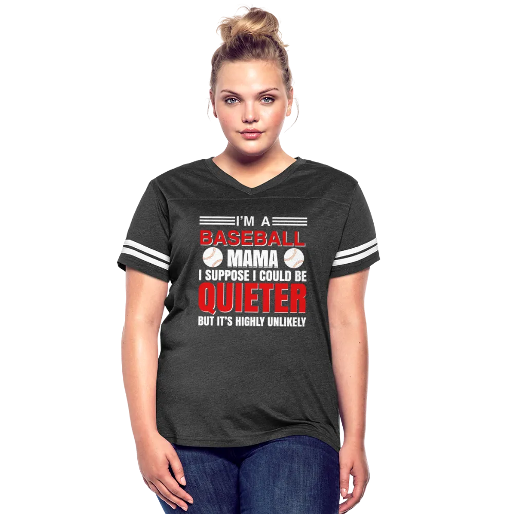 BASEBALL MAMA Women’s Vintage Sport T-Shirt