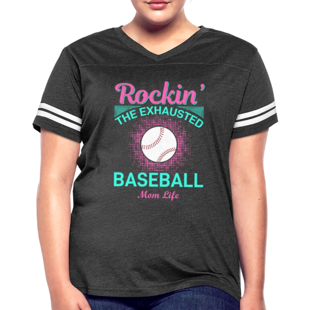 BASEBALL MOM LIFE Women’s Vintage Sport T-Shirt