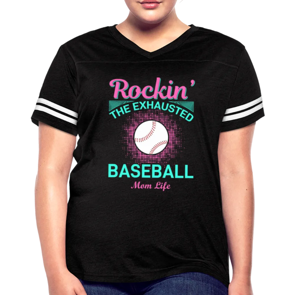 BASEBALL MOM LIFE Women’s Vintage Sport T-Shirt