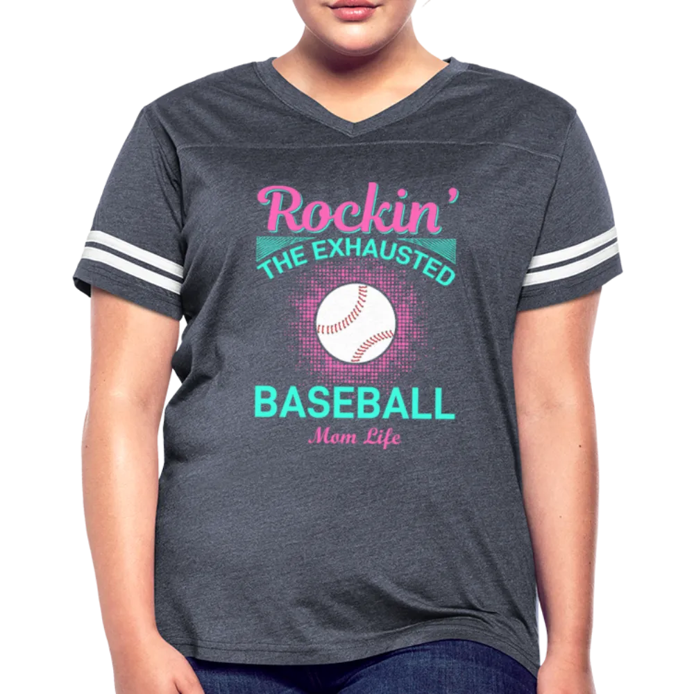 BASEBALL MOM LIFE Women’s Vintage Sport T-Shirt
