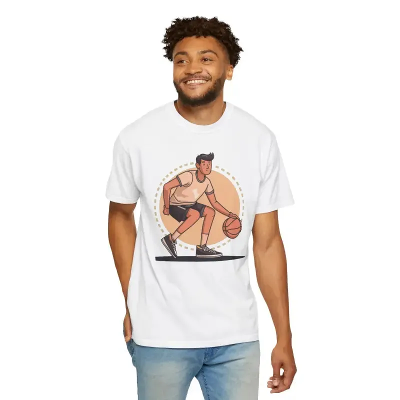 Basketball Player Tee for Trendy Cozy Comfort