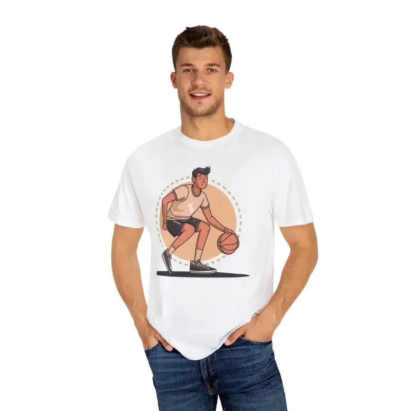 Basketball Player Tee for Trendy Cozy Comfort