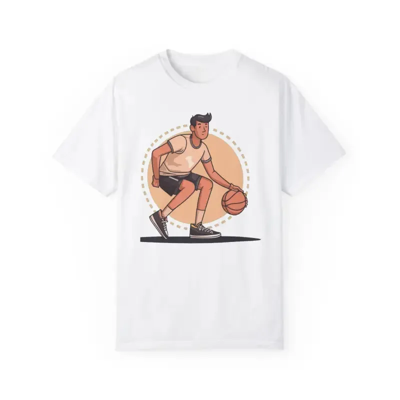 Basketball Player Tee for Trendy Cozy Comfort