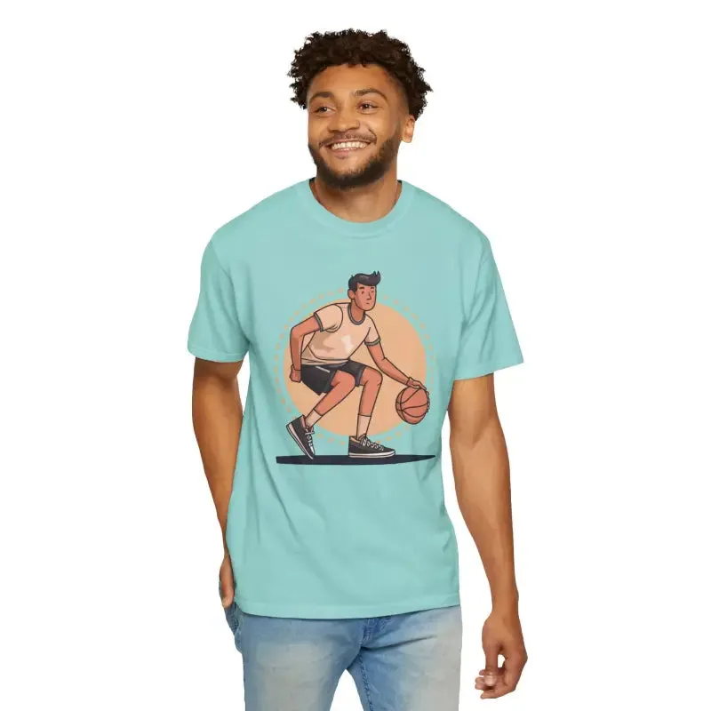 Basketball Player Tee for Trendy Cozy Comfort