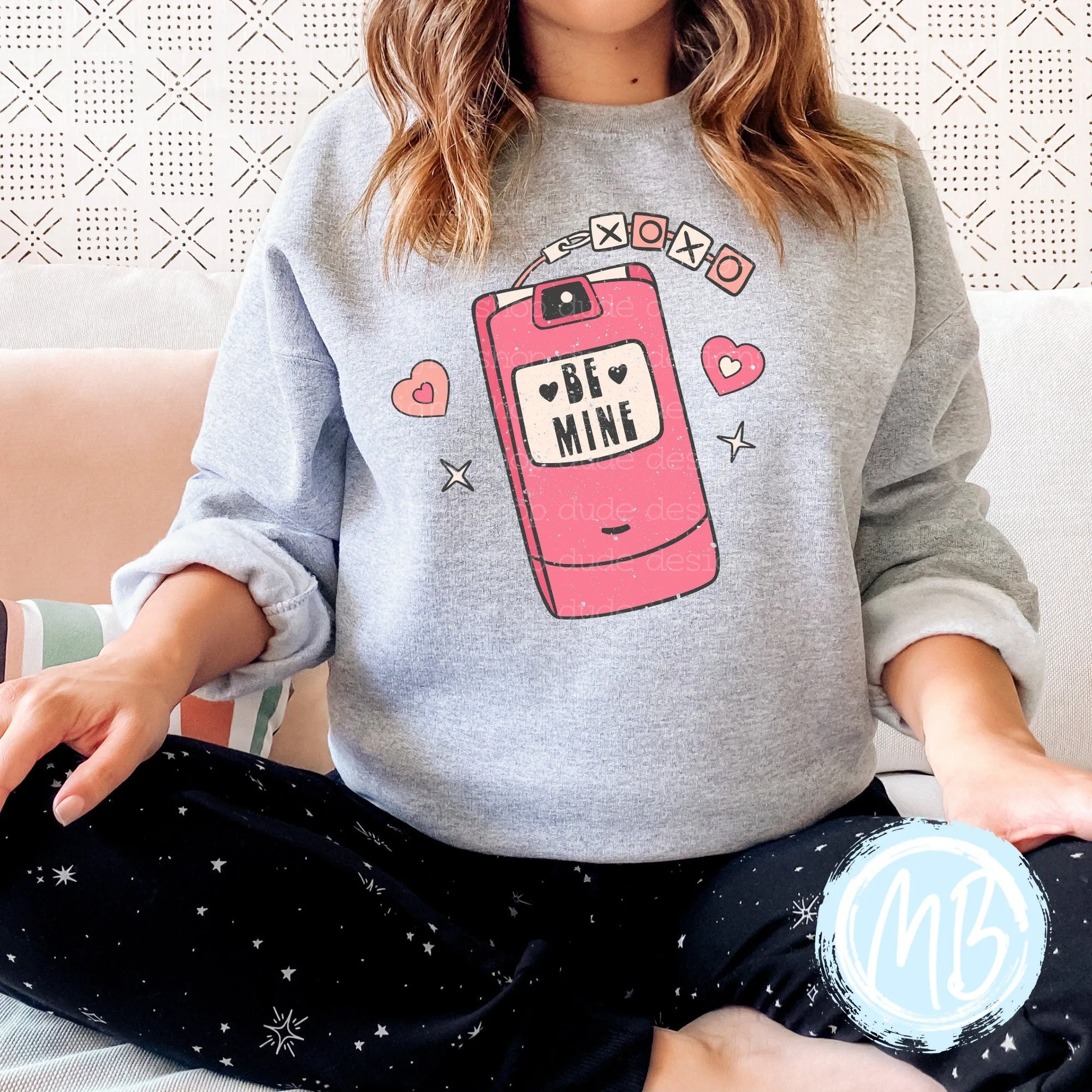 Be Mine Adult Sweatshirt