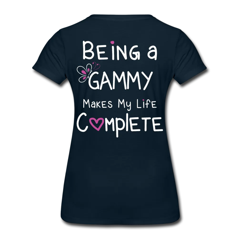 Being A Gammy Makes my Life Complete Women’s Premium T-Shirt (CK1533)