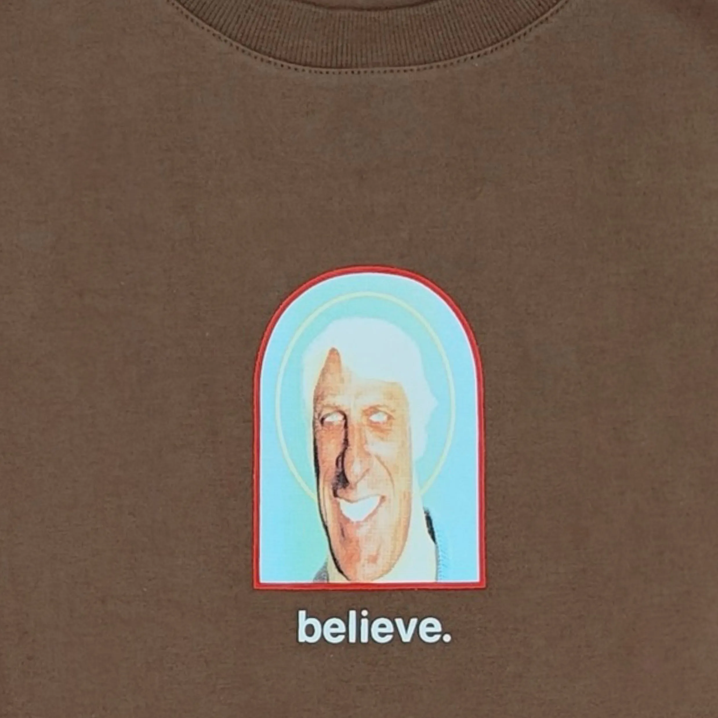 Believe in Tony T-Shirt Brown