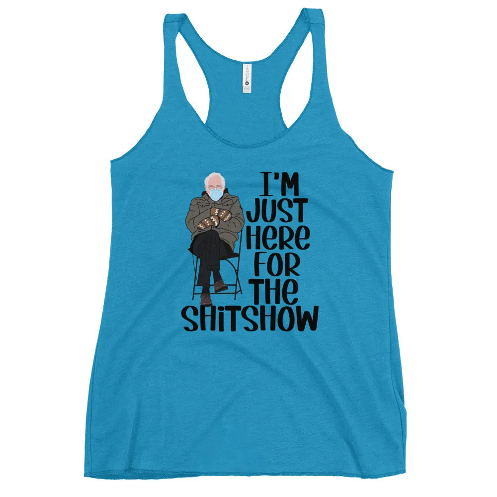 Bernie Sh*t Show Women's Racerback Tank
