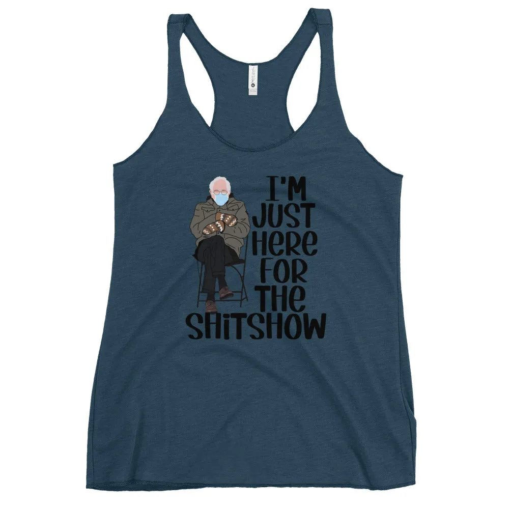 Bernie Sh*t Show Women's Racerback Tank