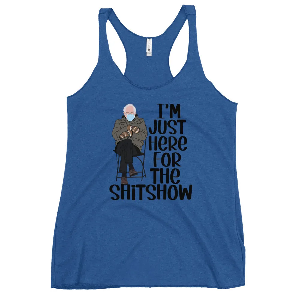 Bernie Sh*t Show Women's Racerback Tank