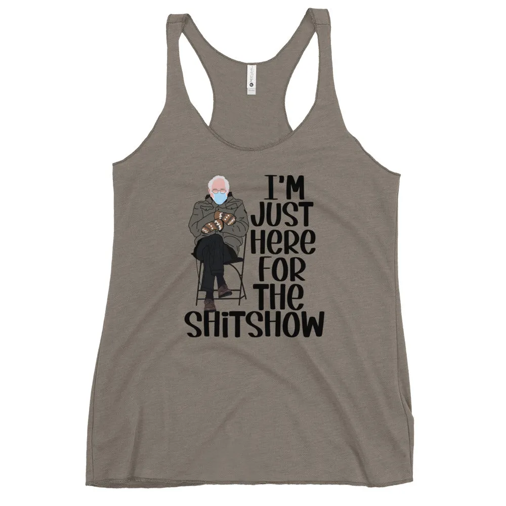 Bernie Sh*t Show Women's Racerback Tank