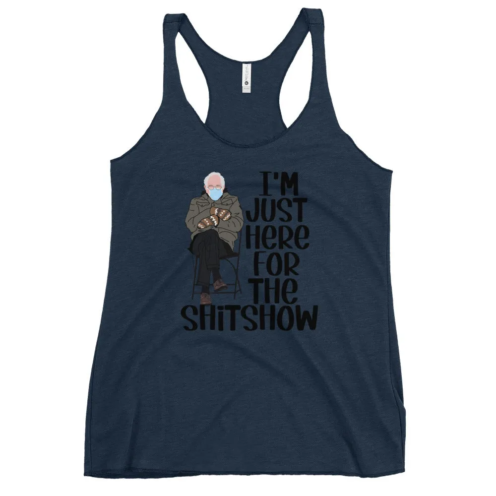 Bernie Sh*t Show Women's Racerback Tank