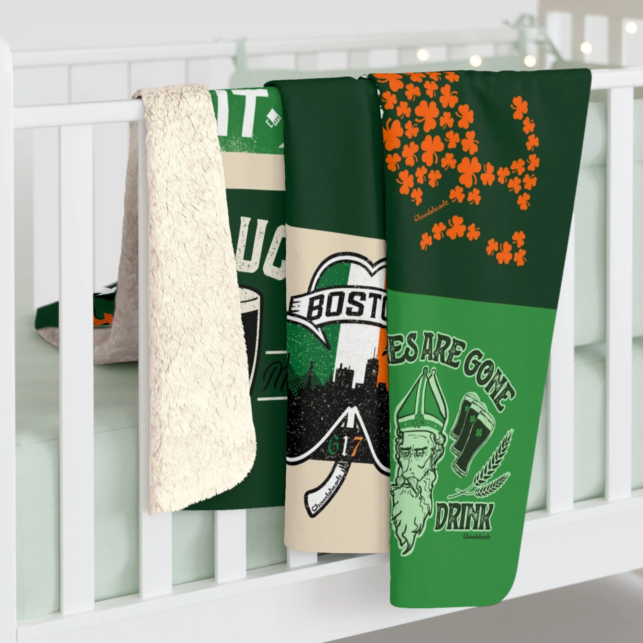 Best Of The Irish Sherpa Fleece Blanket