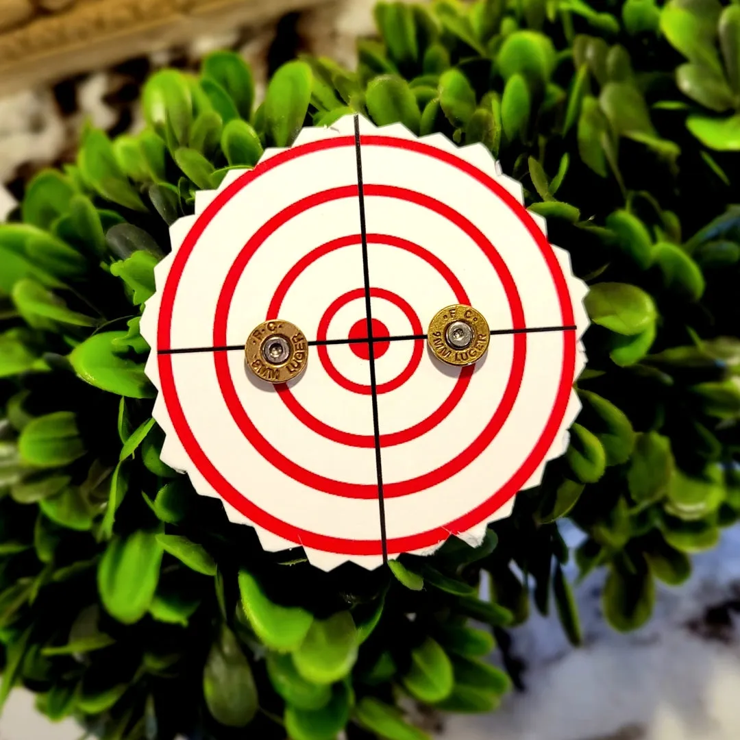 Best Seller - Bullet Proof - Bullet Stud Earrings