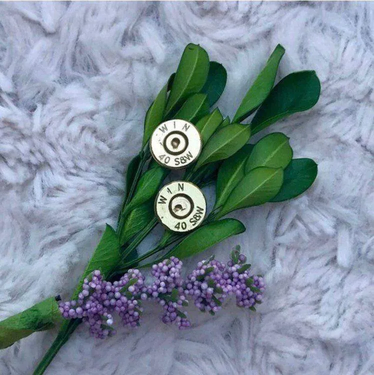 Best Seller - Bullet Proof - Bullet Stud Earrings