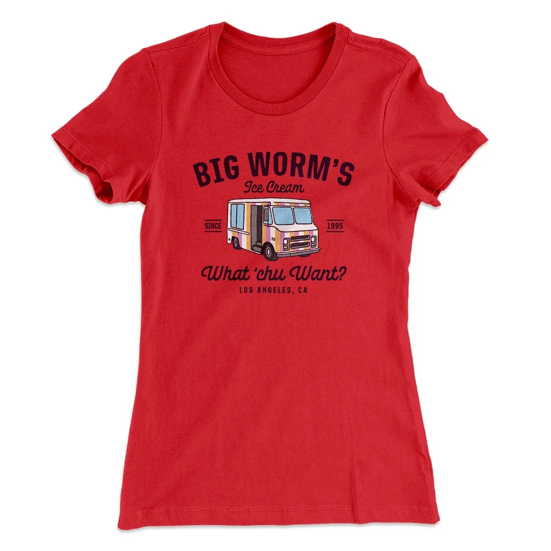 Big Worm's Ice Cream Women's T-Shirt