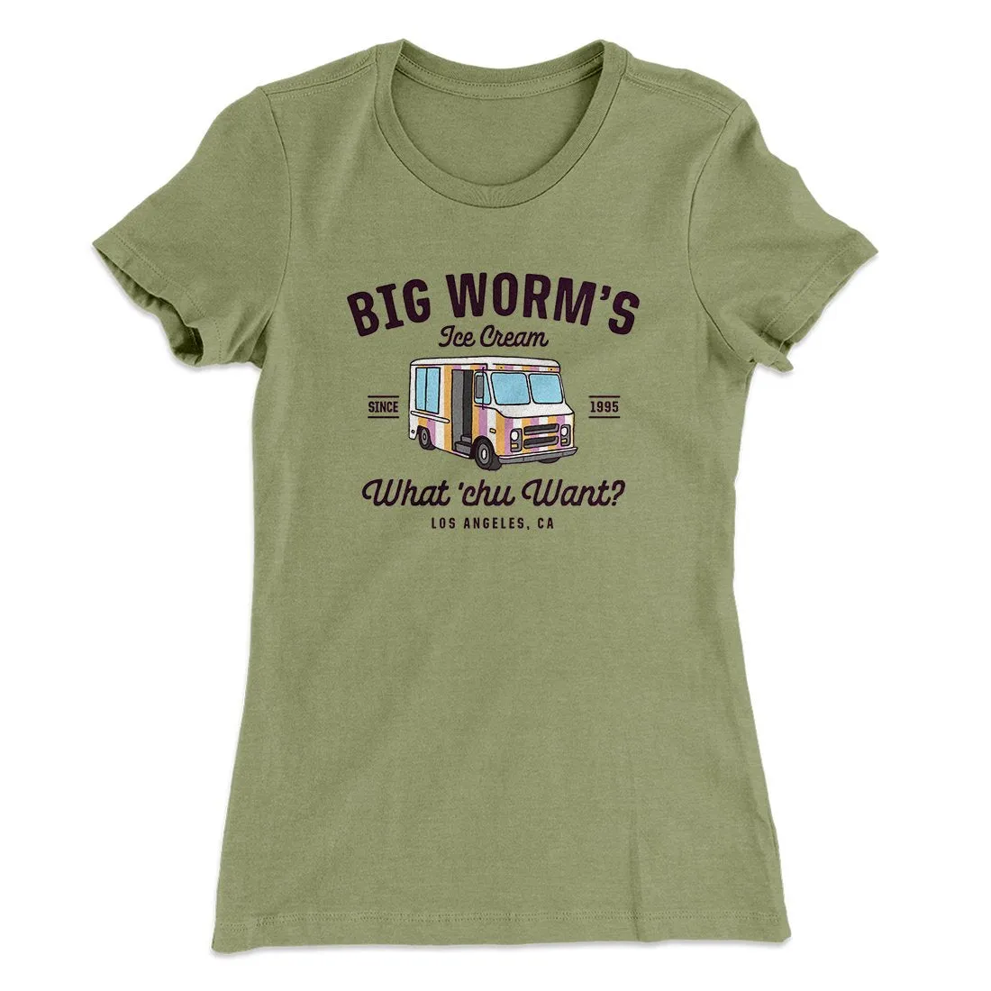 Big Worm's Ice Cream Women's T-Shirt