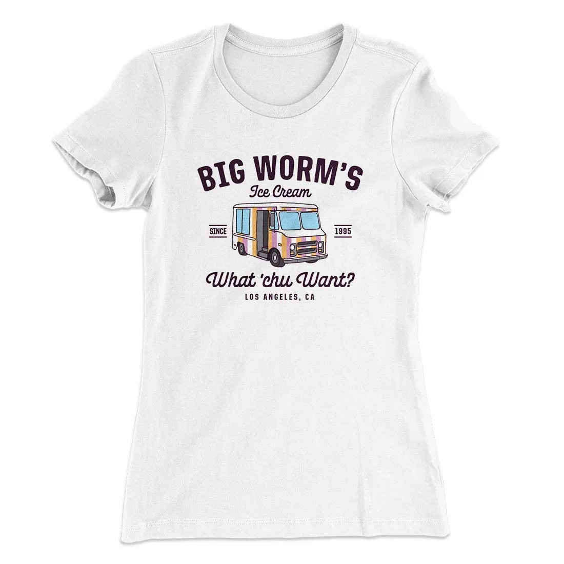 Big Worm's Ice Cream Women's T-Shirt