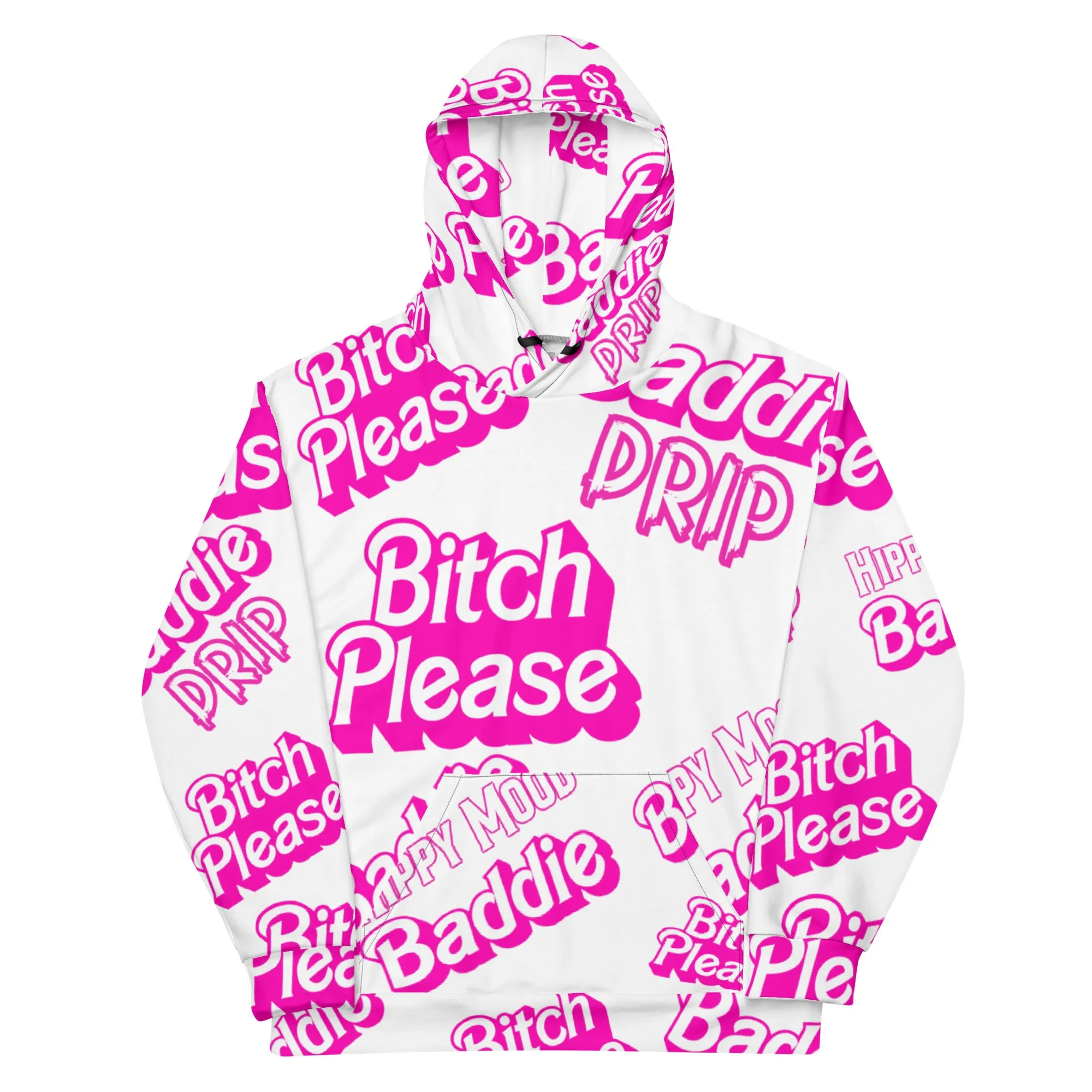 Bitch Please | WHITE | Pullover Hoodie