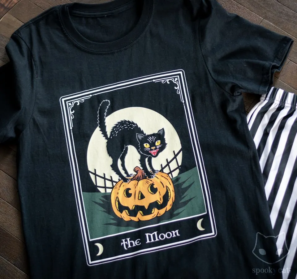 Black Cat Tarot T-Shirt