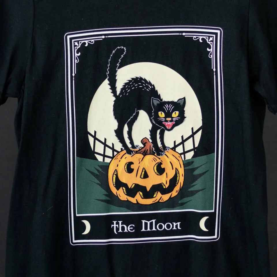 Black Cat Tarot T-Shirt