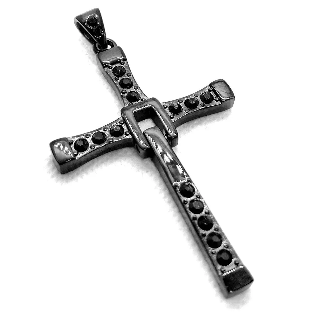 Black Fast & Furious Pendant (#p027black)