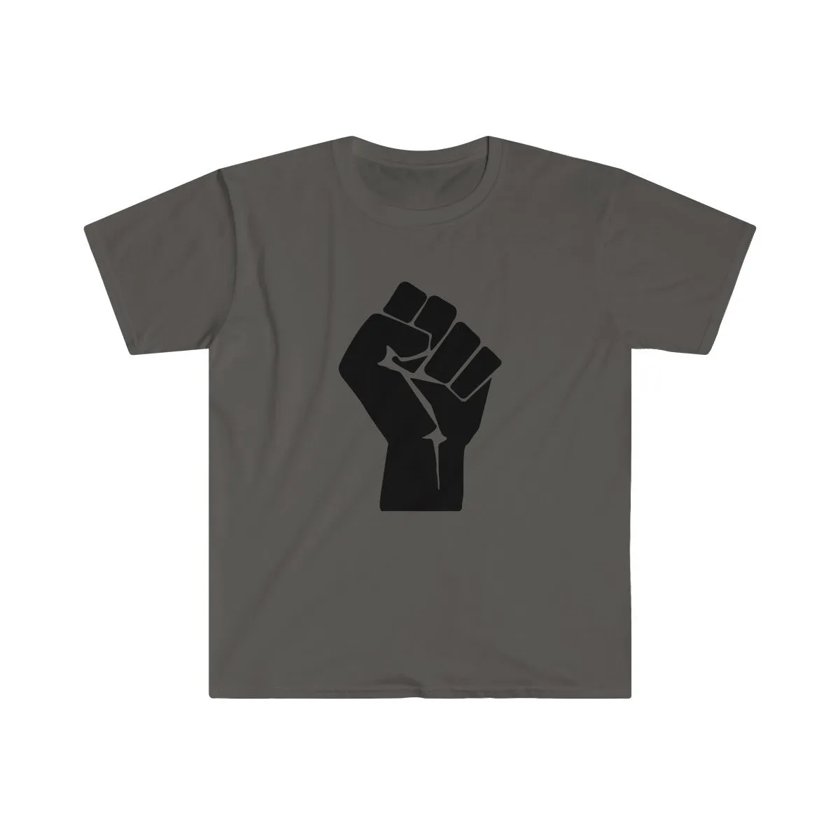 BLACK POWER <br>men's fitted <br>short sleeve tee