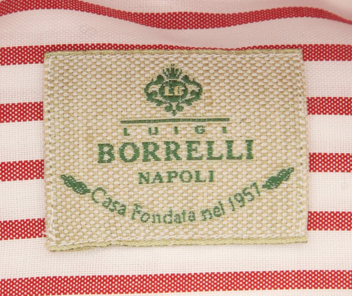 Borrelli Red Shirt - Slim