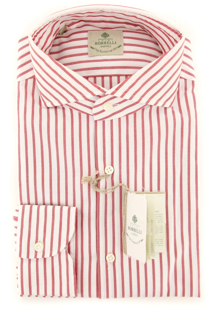 Borrelli Red Shirt - Slim
