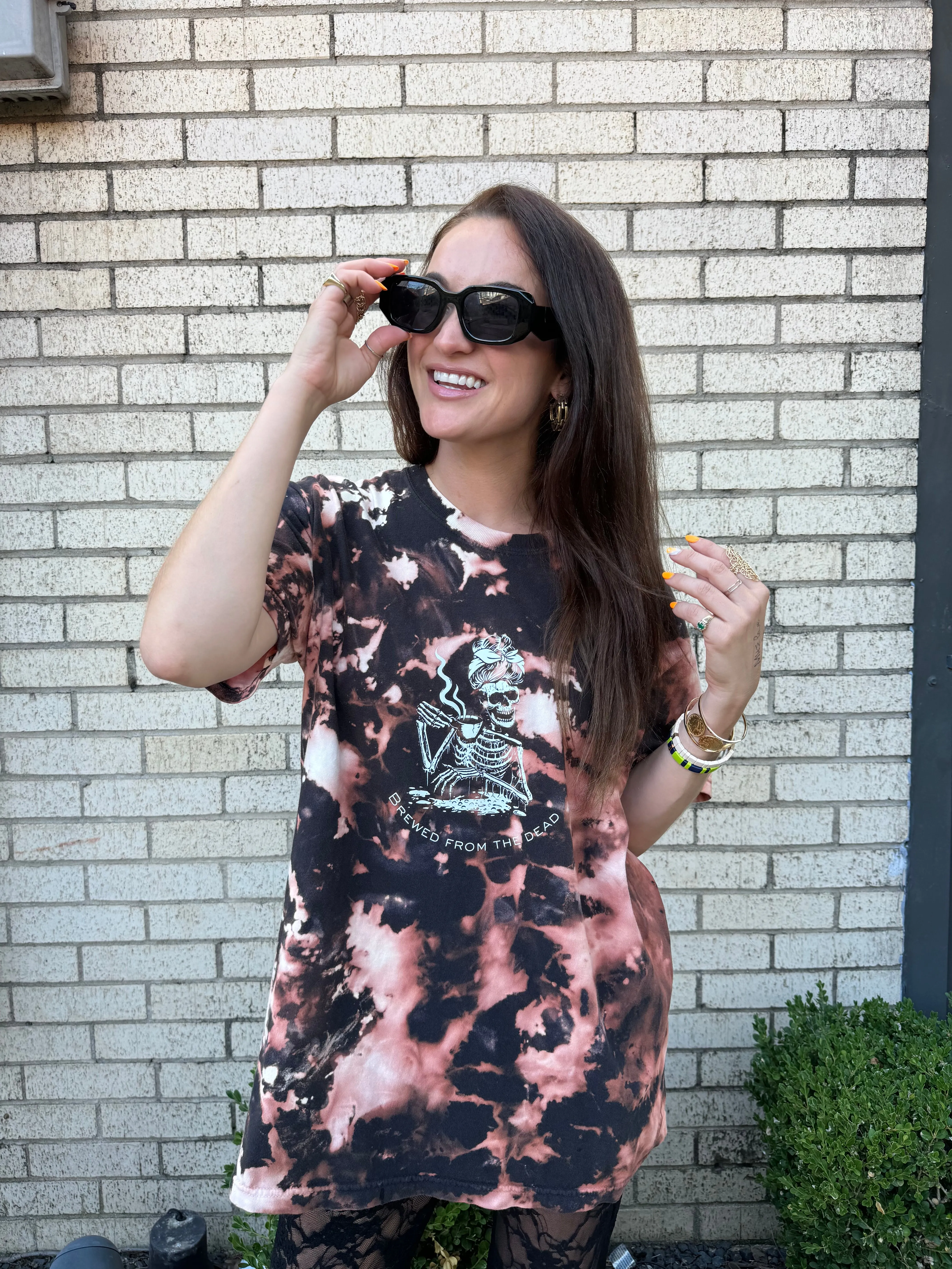 Brewed from the Dead T-Shirt – Reverse Dyed