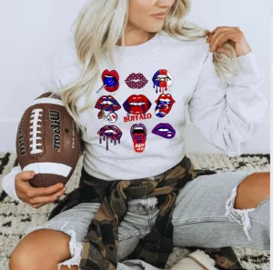 BUFFALO LIP SERIES Crew / T-shirt