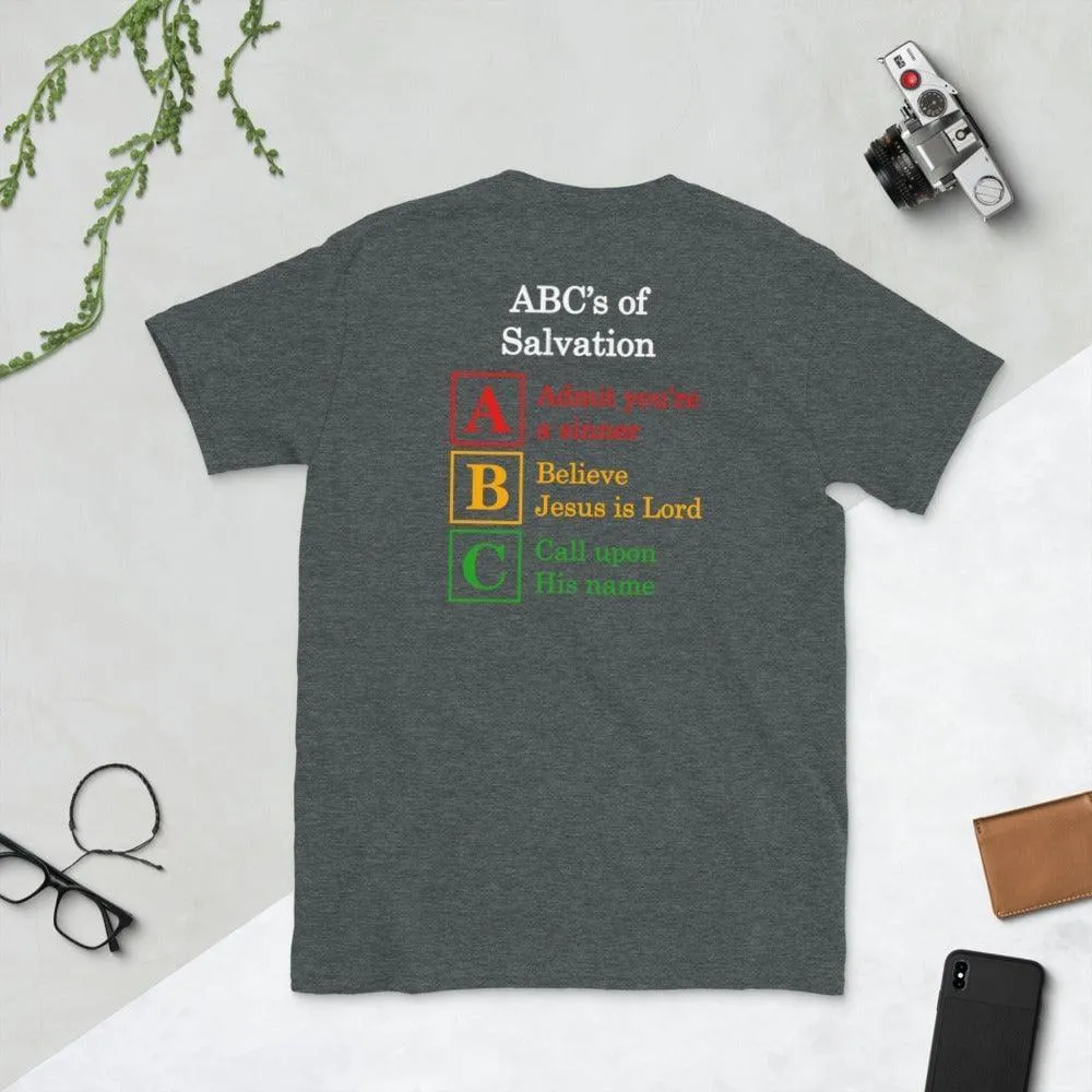 But God with ABC's of Salvation 2-Sided T-Shirt