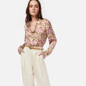 Cami NYC Crosby Blouse Spring Geranium