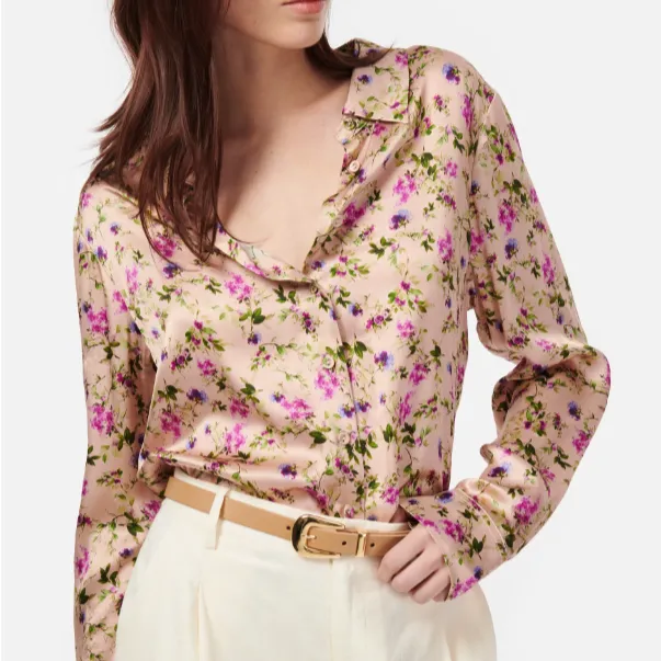 Cami NYC Crosby Blouse Spring Geranium
