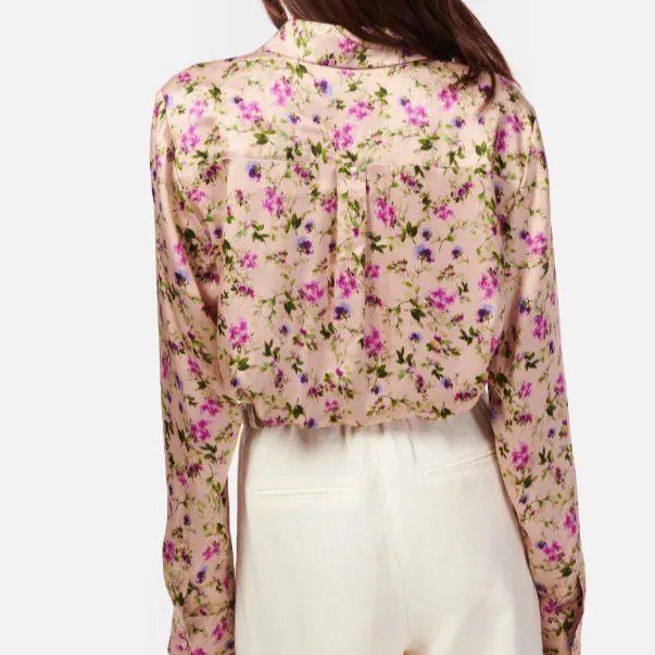 Cami NYC Crosby Blouse Spring Geranium