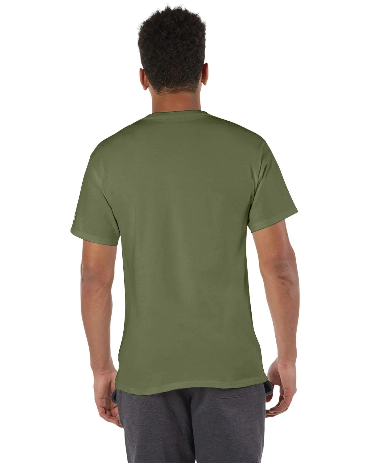 Champion Cotton T-Shirt | Fresh Olive