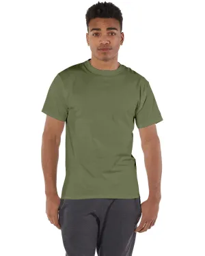 Champion Cotton T-Shirt | Fresh Olive
