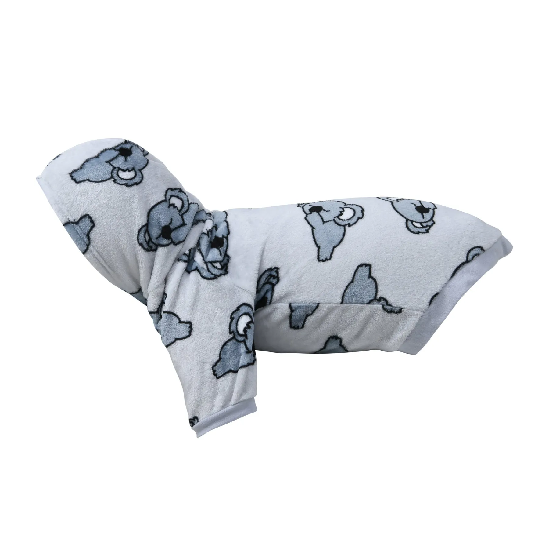 Charlie's Uggo Bearly Awake Dog Hoodie Extra Small