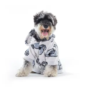 Charlie's Uggo Bearly Awake Dog Hoodie Extra Small