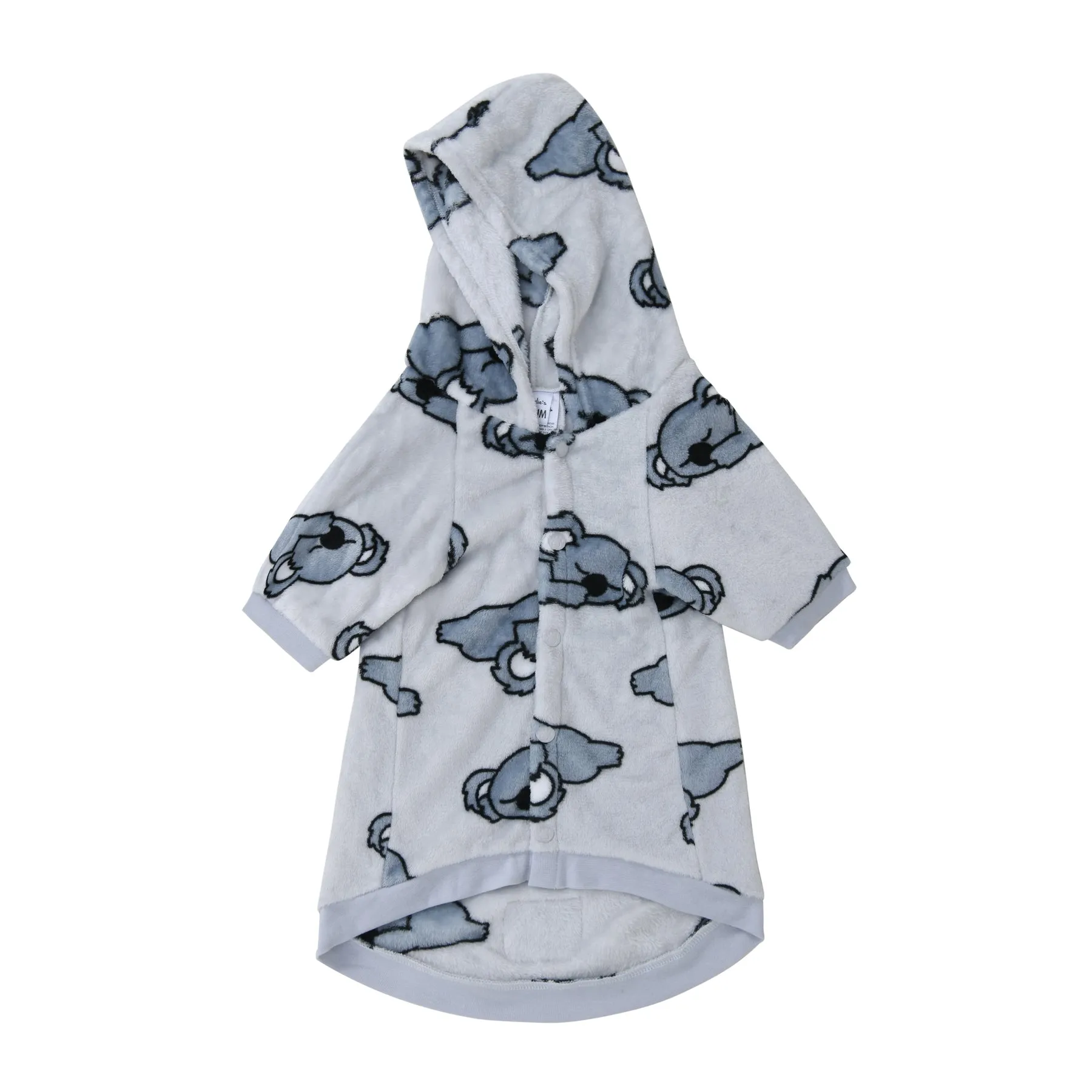 Charlie's Uggo Bearly Awake Dog Hoodie Extra Small