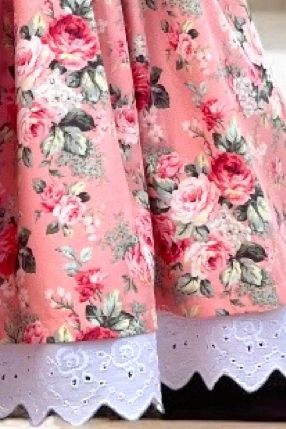 Charlotte Emma Dress | Leah in Peach | OOAK ~ Sz 4