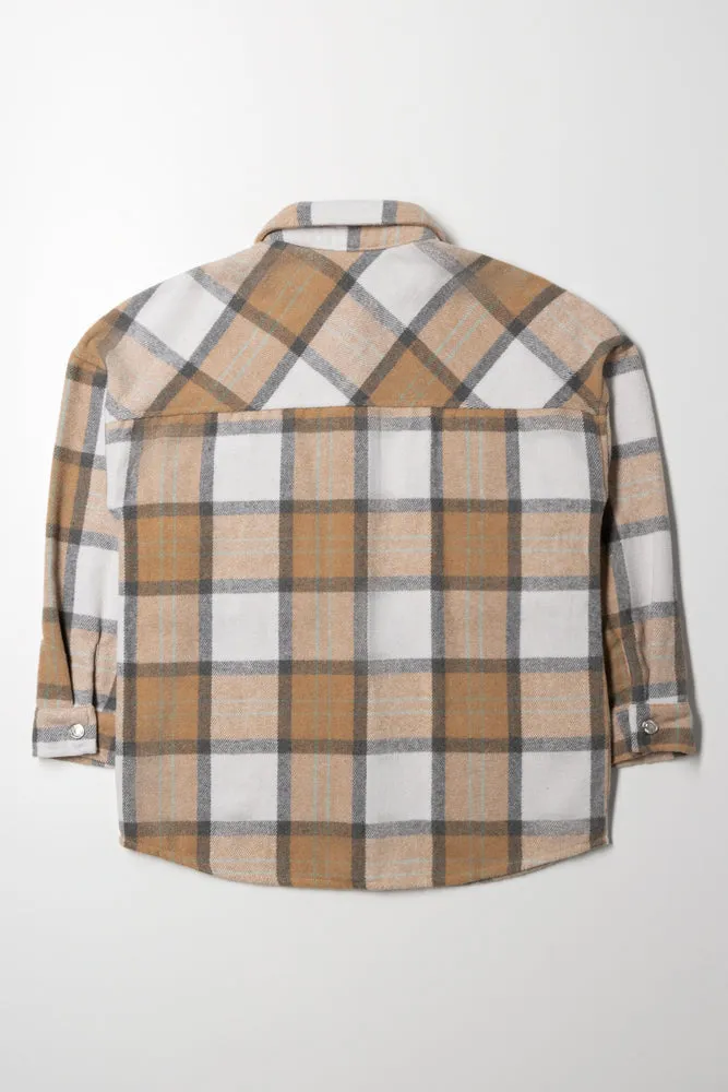 Check Shirt Natural